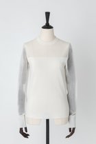 【オーヴィル/EAUVIRE】のシアーシルクプルオーバー 人気、トレンドファッション・服の通販 founy(ファニー) ファッション Fashion レディースファッション Fashion for Women トップス・カットソー Cut & Sew Tops シャツ・ブラウス・オフィスカジュアル Elegant Blouses & Button-Ups カジュアルプルオーバー・ニットトップス Pullovers & Knit Tops / Casual Pullovers イタリア Italy インナー Innerwear オーガニック Organic Cotton コンパクト Compact, Small Size シアー Sheer, See-Through シルク Silk, 100% Silk スリーブ Sleeve, Long Sleeve / Short Sleeve フィット Fit, Slim Fit ロング Long, Long-Length thumbnail ホワイト|ID: prp329100004917646 ipo3291000000036876293