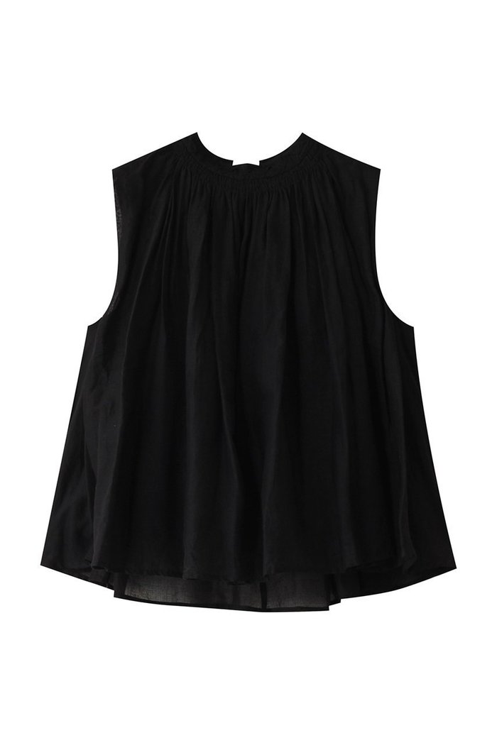 【マリリンムーン/MARILYN MOON】のタックテクニックシアーコットンフレアブラウス インテリア・キッズ・メンズ・レディースファッション・服の通販 founy(ファニー) https://founy.com/ ファッション Fashion レディースファッション Fashion for Women トップス・カットソー Cut & Sew Tops キャミソール&ノースリーブ Camisoles & Sleeveless Tops シャツ・ブラウス・オフィスカジュアル Elegant Blouses & Button-Ups インド Indian Textile エレガント 上品 Elegant ギャザー Gathered, Ruffled サテン Satin, Glossy Fabric シアー Sheer, See-Through デニム Denim, Jeans Material ノースリーブ Sleeveless, No-Sleeve フレア Flare, Flared リゾート Resort, Vacation Style リュクス Luxury, Elegant, High-End, Chic 夏 Summer |ID: prp329100004917648 ipo3291000000036876312