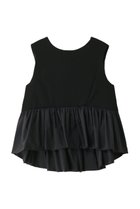 【アミカ/AMICA】のツイルパフトップ 人気、トレンドファッション・服の通販 founy(ファニー) ファッション Fashion レディースファッション Fashion for Women トップス・カットソー Cut & Sew Tops キャミソール&ノースリーブ Camisoles & Sleeveless Tops シャツ・ブラウス・オフィスカジュアル Elegant Blouses & Button-Ups エレガント 上品 Elegant セットアップ Set-Up, Coordinated Outfit ノースリーブ Sleeveless, No-Sleeve ワイド Wide, Wide Fit 夏 Summer 春 Spring S/S・春夏 SS, Spring/Summer, Warm Season thumbnail ブラック|ID: prp329100004917650 ipo3291000000036876327