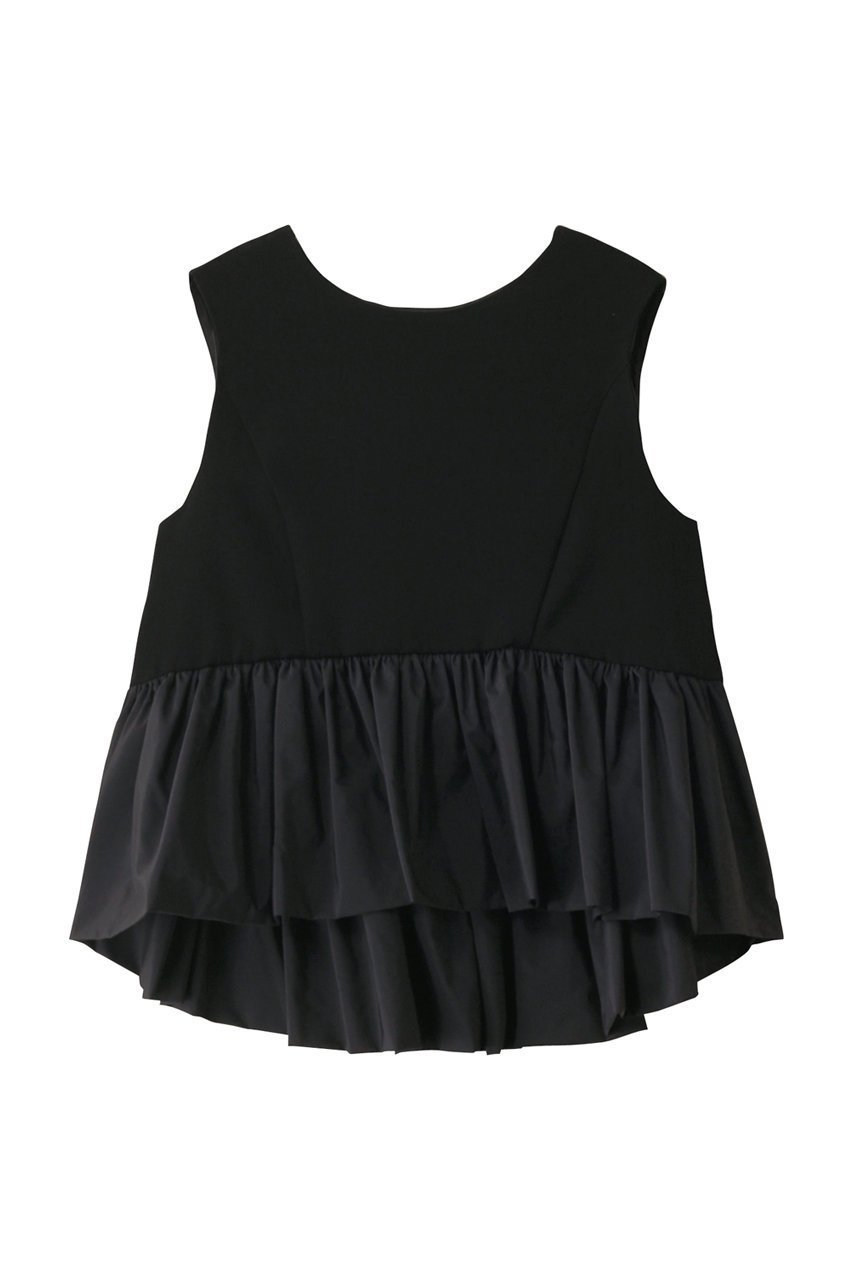 【アミカ/AMICA】のツイルパフトップ インテリア・キッズ・メンズ・レディースファッション・服の通販 founy(ファニー) ファッション Fashion レディースファッション Fashion for Women トップス・カットソー Cut & Sew Tops キャミソール&ノースリーブ Camisoles & Sleeveless Tops シャツ・ブラウス・オフィスカジュアル Elegant Blouses & Button-Ups エレガント 上品 Elegant セットアップ Set-Up, Coordinated Outfit ノースリーブ Sleeveless, No-Sleeve ワイド Wide, Wide Fit 夏 Summer 春 Spring S/S・春夏 SS, Spring/Summer, Warm Season ブラック|ID: prp329100004917650 ipo3291000000036876327