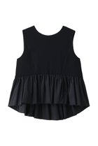 【アミカ/AMICA】のツイルパフトップ 人気、トレンドファッション・服の通販 founy(ファニー) ファッション Fashion レディースファッション Fashion for Women トップス・カットソー Cut & Sew Tops キャミソール&ノースリーブ Camisoles & Sleeveless Tops シャツ・ブラウス・オフィスカジュアル Elegant Blouses & Button-Ups エレガント 上品 Elegant セットアップ Set-Up, Coordinated Outfit ノースリーブ Sleeveless, No-Sleeve ワイド Wide, Wide Fit 夏 Summer 春 Spring S/S・春夏 SS, Spring/Summer, Warm Season thumbnail ネイビー|ID: prp329100004917650 ipo3291000000036876328