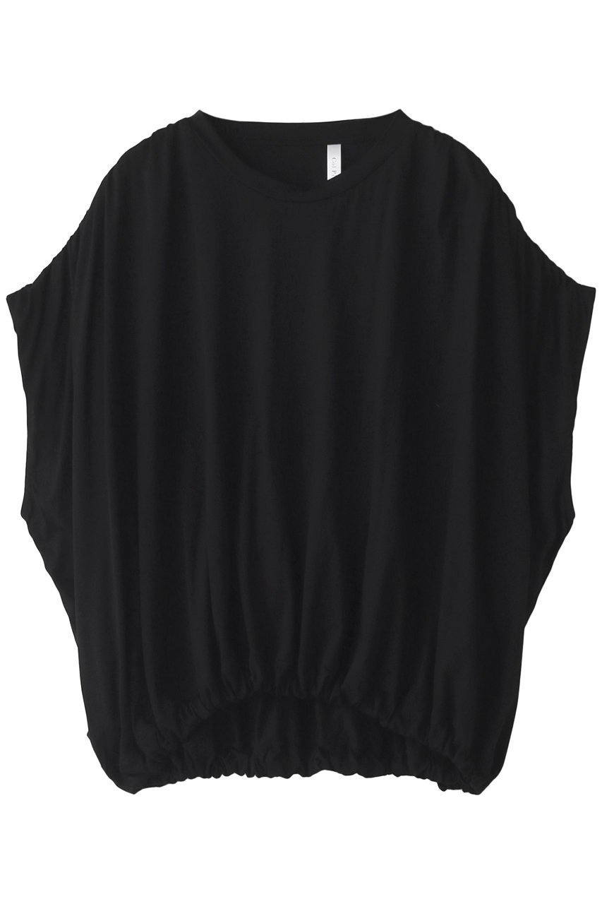【コルピエロ/Col Pierrot】のカットソーギャザーブラウス 人気、トレンドファッション・服の通販 founy(ファニー) 　ファッション　Fashion　レディースファッション　Fashion for Women　トップス・カットソー　Cut & Sew Tops　シャツ・ブラウス・オフィスカジュアル　Elegant Blouses & Button-Ups　カットソー・ベーシックTシャツ　Cut-and-Sewn Tops / Stretch Tees & Basics　なめらか　Smooth, Silky Texture　カットソー　Cut and Sewn Top　ギャザー　Gathered, Ruffled　ショート　Short, Short Length　シンプル　Simple, Minimal　スリーブ　Sleeve, Long Sleeve / Short Sleeve　 other-1|ID: prp329100004917657 ipo3291000000036876407