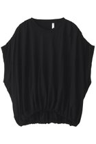 【コルピエロ/Col Pierrot】のカットソーギャザーブラウス 人気、トレンドファッション・服の通販 founy(ファニー) ファッション Fashion レディースファッション Fashion for Women トップス・カットソー Cut & Sew Tops シャツ・ブラウス・オフィスカジュアル Elegant Blouses & Button-Ups カットソー・ベーシックTシャツ Cut-and-Sewn Tops / Stretch Tees & Basics なめらか Smooth, Silky Texture カットソー Cut and Sewn Top ギャザー Gathered, Ruffled ショート Short, Short Length シンプル Simple, Minimal スリーブ Sleeve, Long Sleeve / Short Sleeve thumbnail ブラック|ID: prp329100004917657 ipo3291000000036876408