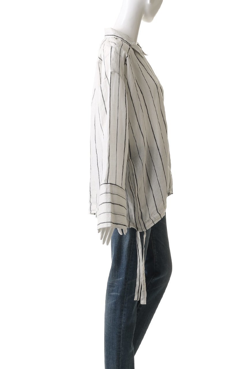 【マリリンムーン/MARILYN MOON】の【WALANCE】カディリネンシャツ 人気、トレンドファッション・服の通販 founy(ファニー) 　ファッション　Fashion　レディースファッション　Fashion for Women　トップス・カットソー　Cut & Sew Tops　シャツ・ブラウス・オフィスカジュアル　Elegant Blouses & Button-Ups　ストリング　String, Drawstring　スリーブ　Sleeve, Long Sleeve / Short Sleeve　パジャマ　Pajamas, Sleepwear　ブルゾン　Blouson, Bomber Jacket　リネン　Linen, Linen Fabric　ロング　Long, Long-Length　羽織　Haori, Light Jacket　other-3|ID: prp329100004917660 ipo3291000000036876435