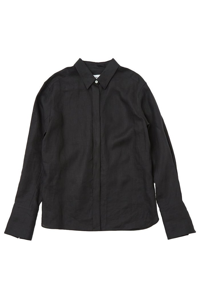 【ザ ストア バイ シー/THE STORE by C】のリネンシャツ インテリア・キッズ・メンズ・レディースファッション・服の通販 founy(ファウニー) https://founy.com/ ファッション Fashion レディースファッション Fashion for Women トップス・カットソー Cut & Sew Tops シャツ・ブラウス・オフィスカジュアル Elegant Blouses & Button-Ups カシュクール Wrap Design スラックス Slacks, Dress Pants スリーブ Sleeve, Long Sleeve / Short Sleeve デニム Denim, Jeans Material リネン Linen, Linen Fabric ロング Long, Long-Length エレガント 上品 Elegant 夏 Summer |ID: prp329100004917661 ipo3291000000036876441