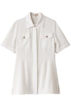 【エムダブリュー/MW】のバックサテン ウエストシェイプ ロングブラウス ホワイト|ID: prp329100004917667 ipo3291000000036876497