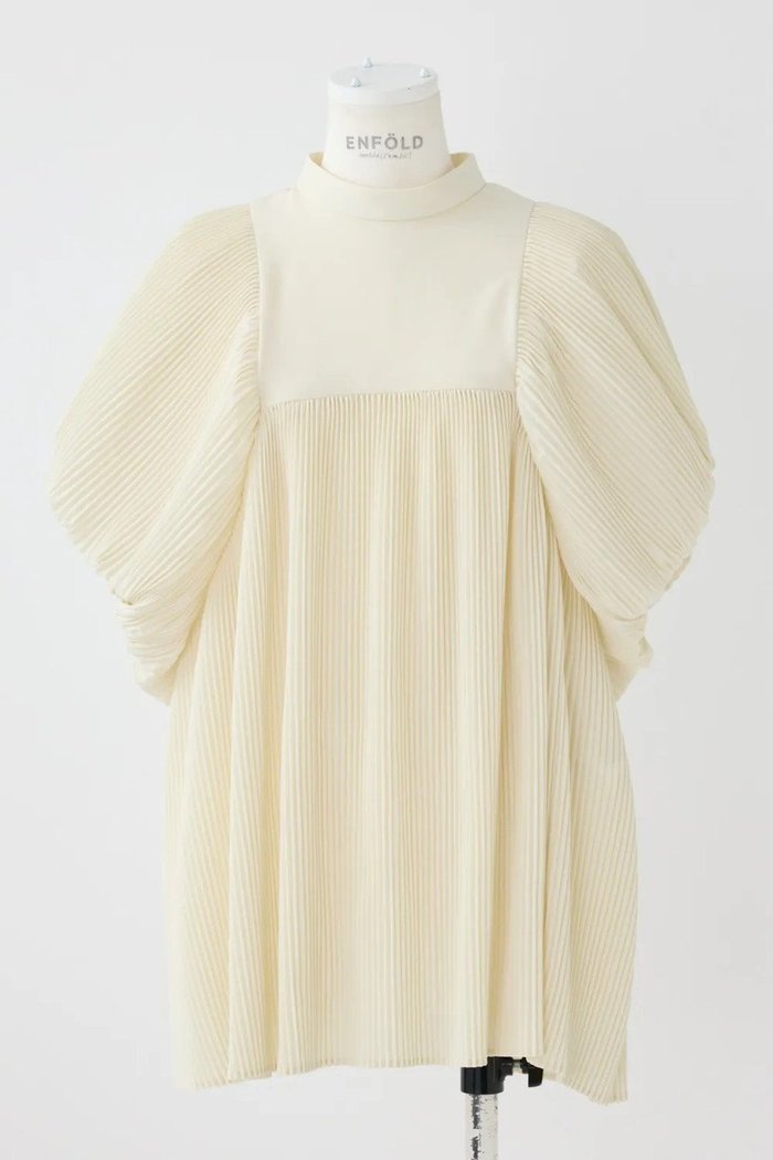 【エンフォルド/ENFOLD】のPEライトジョーゼット ボリュームスリーブ P.O/プルオーバー インテリア・キッズ・メンズ・レディースファッション・服の通販 founy(ファニー) https://founy.com/ ファッション Fashion レディースファッション Fashion for Women トップス・カットソー Cut & Sew Tops シャツ・ブラウス・オフィスカジュアル Elegant Blouses & Button-Ups カジュアルプルオーバー・ニットトップス Pullovers & Knit Tops / Casual Pullovers ボリューム袖・フリルスリーブブラウス Voluminous & Ruffle Sleeves / Puffy Sleeve Tops おすすめ Recommended / Our Picks エレガント 上品 Elegant ジョーゼット Georgette, Semi-Sheer Fabric スリーブ Sleeve, Long Sleeve / Short Sleeve セットアップ Set-Up, Coordinated Outfit ドレス Dress, One-Piece バランス Balance, Style Balance バルーン Balloon, Balloon Silhouette プリーツ Pleats, Pleated リラックス Relax, Relaxed Fit ロング Long, Long-Length 定番 Standard, Basic Item |ID: prp329100004917671 ipo3291000000036876523