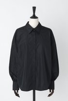 【オーヴィル/EAUVIRE】のドルマンスリーブシャツ 人気、トレンドファッション・服の通販 founy(ファニー) ファッション Fashion レディースファッション Fashion for Women トップス・カットソー Cut & Sew Tops シャツ・ブラウス・オフィスカジュアル Elegant Blouses & Button-Ups シルク Silk, 100% Silk スリーブ Sleeve, Long Sleeve / Short Sleeve タフタ Taffeta, Structured Fabric ロング Long, Long-Length エレガント 上品 Elegant 定番 Standard, Basic Item thumbnail ブラック|ID: prp329100004917677 ipo3291000000036876576
