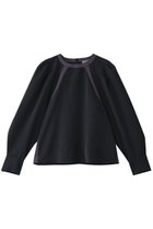 【ヒューエルミュージアム/hueLe Museum】の【hLM】ヴィンテージサテンバイカラーブラウス ネイビー|ID: prp329100004917681 ipo3291000000036876617