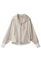【ヒューエルミュージアム/hueLe Museum】の【STUMBLY】Foil Printed Zip Up シルバー|ID: prp329100004917682 ipo3291000000036876623