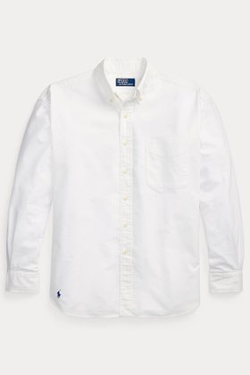 【ラルフローレン/RALPH LAUREN / MEN】の【MEN】【POLO RALPH LAUREN】オーガニック コットン ビッグ シャツ 人気、トレンドファッション・服の通販 founy(ファニー) ファッション Fashion メンズファッション Fashion for Men ウォッシュ Washed Finish オーガニック Organic Cotton カフス Cuff Design スリーブ Sleeve, Long Sleeve / Short Sleeve 長袖 Long Sleeve, Full Sleeve パッチ Patch, Appliqué ビッグ Big, Oversized フィット Fit, Slim Fit プリーツ Pleats, Pleated ボックス Boxy, Box Shape ポケット Pocket, Pocket Detail リラックス Relax, Relaxed Fit ロング Long, Long-Length |ID:prp329100004917689
