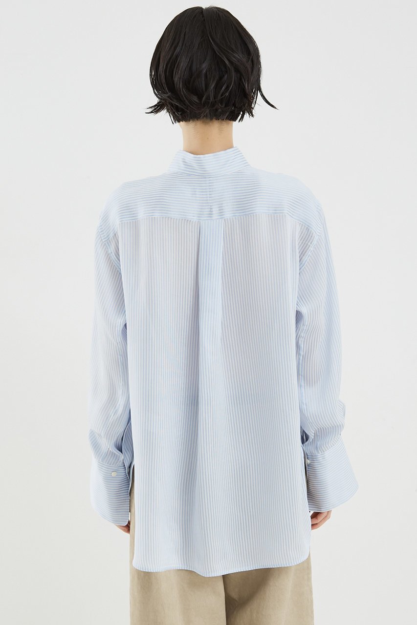 【ザ ストア バイ シー/THE STORE by C】のベーシックシャツプレミアム 人気、トレンドファッション・服の通販 founy(ファニー) 　ファッション　Fashion　レディースファッション　Fashion for Women　トップス・カットソー　Cut & Sew Tops　シャツ・ブラウス・オフィスカジュアル　Elegant Blouses & Button-Ups　とろみ　Fluid, Flowy Fabric　イタリア　Italy　エレガント 上品　Elegant　カフス　Cuff Design　シルク　Silk, 100% Silk　シンプル　Simple, Minimal　スリーブ　Sleeve, Long Sleeve / Short Sleeve　ドレープ　Drape, Draping Fabric　プレミアム　Premium, High-End　ベーシック　Basic, Essential　マニッシュ　Mannish, Boyish　ロング　Long, Long-Length　other-7|ID: prp329100004917690 ipo3291000000036876699