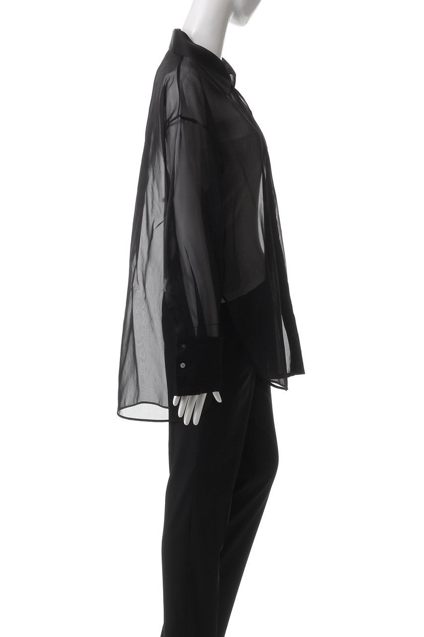 【セアン/SCEARN】のSILK SATIN ORGANDIE ブラウス 人気、トレンドファッション・服の通販 founy(ファニー) ファッション Fashion レディースファッション Fashion for Women トップス・カットソー Cut & Sew Tops シャツ・ブラウス・オフィスカジュアル Elegant Blouses & Button-Ups オーガンジー Organza Fabric カフス Cuff Design サテン Satin, Glossy Fabric シルク Silk, 100% Silk スリーブ Sleeve, Long Sleeve / Short Sleeve パーティ Party, Party Style リュクス Luxury, Elegant, High-End, Chic ロング Long, Long-Length other-3|ID: prp329100004917700 ipo3291000000036876785