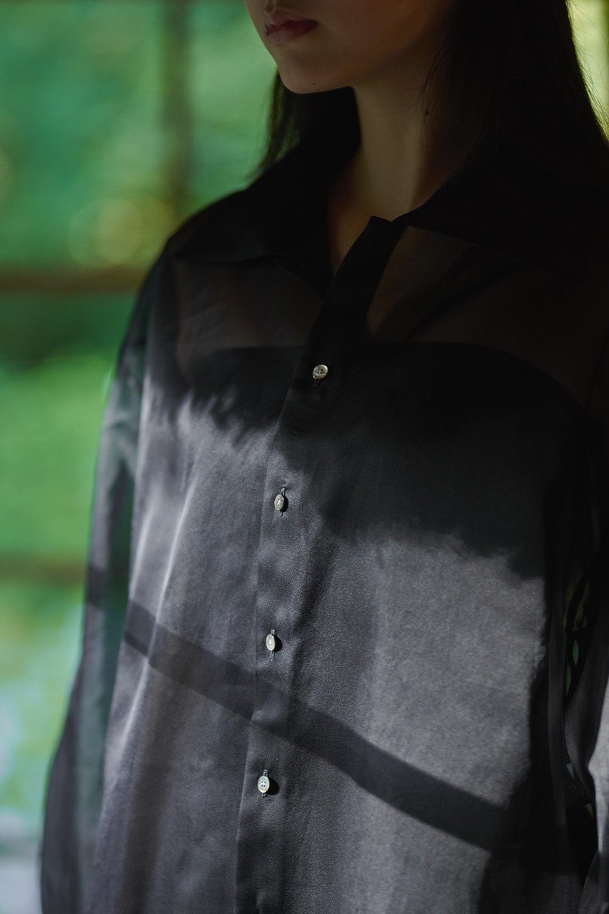 【セアン/SCEARN】のSILK SATIN ORGANDIE ブラウス 人気、トレンドファッション・服の通販 founy(ファニー) ファッション Fashion レディースファッション Fashion for Women トップス・カットソー Cut & Sew Tops シャツ・ブラウス・オフィスカジュアル Elegant Blouses & Button-Ups オーガンジー Organza Fabric カフス Cuff Design サテン Satin, Glossy Fabric シルク Silk, 100% Silk スリーブ Sleeve, Long Sleeve / Short Sleeve パーティ Party, Party Style リュクス Luxury, Elegant, High-End, Chic ロング Long, Long-Length other-6|ID: prp329100004917700 ipo3291000000036876788