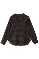 【マルティニーク/martinique】の【CURRENTAGE】ヴィンテージレースブラウス 人気、トレンドファッション・服の通販 founy(ファニー) ファッション Fashion レディースファッション Fashion for Women アウター Coat / Outerwear Collection トップス・カットソー Cut & Sew Tops シャツ・ブラウス・オフィスカジュアル Elegant Blouses & Button-Ups ベスト&ジレ / 重ね着スタイル Vests & Gilets スリーブ Sleeve, Long Sleeve / Short Sleeve センター Center, Center Line フレア Flare, Flared マニッシュ Mannish, Boyish レース Lace, Lace Fabric ロング Long, Long-Length 夏 Summer 春 Spring S/S・春夏 SS, Spring/Summer, Warm Season thumbnail ブラウン|ID: prp329100004917705 ipo3291000000036876828