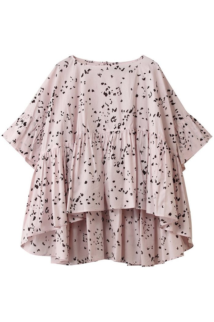 【ミズイロ インド/mizuiro ind】のprint wide gather P/O プルオーバー インテリア・キッズ・メンズ・レディースファッション・服の通販 founy(ファニー) https://founy.com/ ファッション Fashion レディースファッション Fashion for Women トップス・カットソー Cut & Sew Tops シャツ・ブラウス・オフィスカジュアル Elegant Blouses & Button-Ups カジュアルプルオーバー・ニットトップス Pullovers & Knit Tops / Casual Pullovers アニマル Animal Print ギャザー Gathered, Ruffled シアー Sheer, See-Through ショート Short, Short Length スリーブ Sleeve, Long Sleeve / Short Sleeve ドット Polka Dot, Dot Pattern フレア Flare, Flared プリント Print, Printed Pattern 人気 Popular, Best Seller 春 Spring |ID: prp329100004917714 ipo3291000000036876899