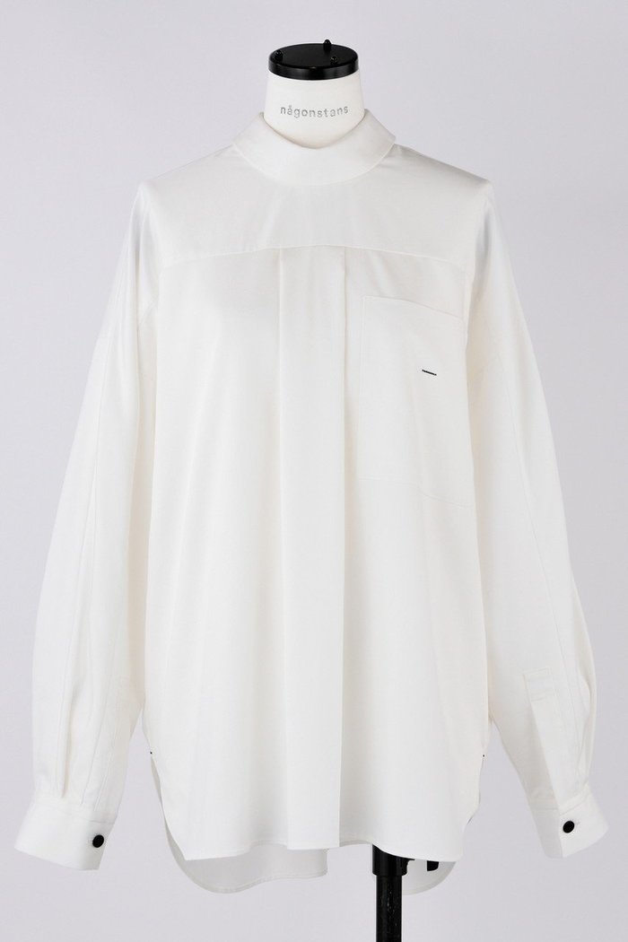 【ナゴンスタンス/nagonstans】のライトツイル Back front P.O/プルオーバー インテリア・キッズ・メンズ・レディースファッション・服の通販 founy(ファニー) https://founy.com/ ファッション Fashion レディースファッション Fashion for Women トップス・カットソー Cut & Sew Tops シャツ・ブラウス・オフィスカジュアル Elegant Blouses & Button-Ups カジュアルプルオーバー・ニットトップス Pullovers & Knit Tops / Casual Pullovers インナー Innerwear スリーブ Sleeve, Long Sleeve / Short Sleeve パターン Pattern, Design Print ポケット Pocket, Pocket Detail ロング Long, Long-Length ワーク Workwear, Utility Style |ID: prp329100004917741 ipo3291000000036877106