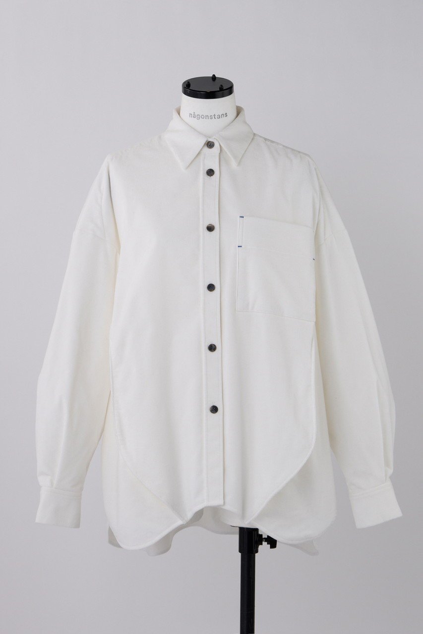 【ナゴンスタンス/nagonstans】の16Wコーデュロイ eggドレープ SH/シャツ 人気、トレンドファッション・服の通販 founy(ファニー) 　ファッション　Fashion　レディースファッション　Fashion for Women　トップス・カットソー　Cut & Sew Tops　シャツ・ブラウス・オフィスカジュアル　Elegant Blouses & Button-Ups　コーデュロイ　Corduroy, Cord Fabric　スリーブ　Sleeve, Long Sleeve / Short Sleeve　ドレープ　Drape, Draping Fabric　モチーフ　Motif, Design Theme　ロング　Long, Long-Length　人気　Popular, Best Seller　秋　Autumn　 other-1|ID: prp329100004917754 ipo3291000000036877244
