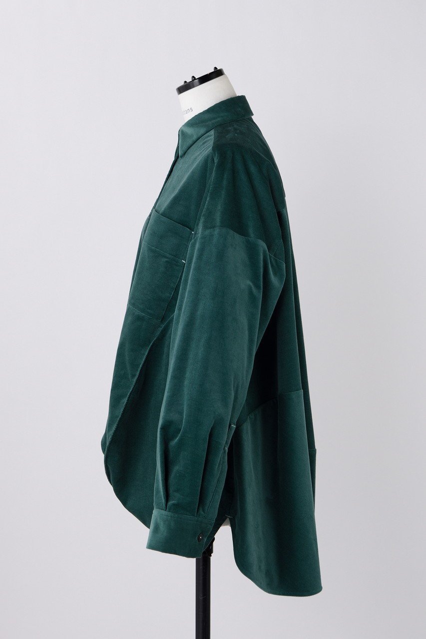 【ナゴンスタンス/nagonstans】の16Wコーデュロイ eggドレープ SH/シャツ 人気、トレンドファッション・服の通販 founy(ファニー) 　ファッション　Fashion　レディースファッション　Fashion for Women　トップス・カットソー　Cut & Sew Tops　シャツ・ブラウス・オフィスカジュアル　Elegant Blouses & Button-Ups　コーデュロイ　Corduroy, Cord Fabric　スリーブ　Sleeve, Long Sleeve / Short Sleeve　ドレープ　Drape, Draping Fabric　モチーフ　Motif, Design Theme　ロング　Long, Long-Length　人気　Popular, Best Seller　秋　Autumn　other-2|ID: prp329100004917754 ipo3291000000036877248