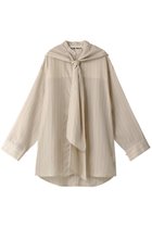 【プランク プロジェクト/PRANK PROJECT】のボウタイフードブラウス / Bow Tie Hood Blouse IVR(アイボリー)|ID: prp329100004917775 ipo3291000000036877487