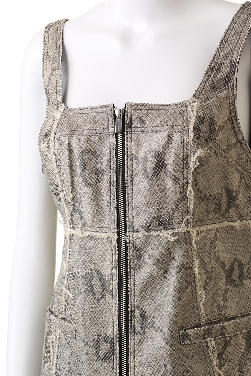 【メゾンスペシャル/MAISON SPECIAL】のfaux Leather Python Front Zip Tops/フェイクレザーパイソンフロントジップトップス 人気、トレンドファッション・服の通販 founy(ファニー) 　ファッション　Fashion　レディースファッション　Fashion for Women　トップス・カットソー　Cut & Sew Tops　シャツ・ブラウス・オフィスカジュアル　Elegant Blouses & Button-Ups　コルセット　Corset, Bustier　スリーブ　Sleeve, Long Sleeve / Short Sleeve　セットアップ　Set-Up, Coordinated Outfit　パイソン　Python, Snakeskin Pattern　フェイクレザー　Faux Leather, PU Leather　無地　Plain, Solid Color　ロング　Long, Long-Length　other-5|ID: prp329100004917779 ipo3291000000036877551