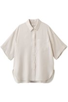 【エブール/ebure】のリネンアセテート 半袖シャツ 人気、トレンドファッション・服の通販 founy(ファニー) ファッション Fashion レディースファッション Fashion for Women トップス・カットソー Cut & Sew Tops シャツ・ブラウス・オフィスカジュアル Elegant Blouses & Button-Ups おすすめ Recommended / Our Picks サテン Satin, Glossy Fabric ショート Short, Short Length シンプル Simple, Minimal スリーブ Sleeve, Long Sleeve / Short Sleeve セットアップ Set-Up, Coordinated Outfit ボトム Bottoms, Lower Wear ポケット Pocket, Pocket Detail リネン Linen, Linen Fabric ワンポイント One Point, Statement Accent エレガント 上品 Elegant 半袖 Short Sleeve, Half Sleeve 夏 Summer 羽織 Haori, Light Jacket thumbnail アイボリー|ID: prp329100004917787 ipo3291000000036877660