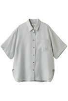 【エブール/ebure】のリネンアセテート 半袖シャツ 人気、トレンドファッション・服の通販 founy(ファニー) ファッション Fashion レディースファッション Fashion for Women トップス・カットソー Cut & Sew Tops シャツ・ブラウス・オフィスカジュアル Elegant Blouses & Button-Ups おすすめ Recommended / Our Picks サテン Satin, Glossy Fabric ショート Short, Short Length シンプル Simple, Minimal スリーブ Sleeve, Long Sleeve / Short Sleeve セットアップ Set-Up, Coordinated Outfit ボトム Bottoms, Lower Wear ポケット Pocket, Pocket Detail リネン Linen, Linen Fabric ワンポイント One Point, Statement Accent エレガント 上品 Elegant 半袖 Short Sleeve, Half Sleeve 夏 Summer 羽織 Haori, Light Jacket thumbnail ライトグリーン|ID: prp329100004917787 ipo3291000000036877661