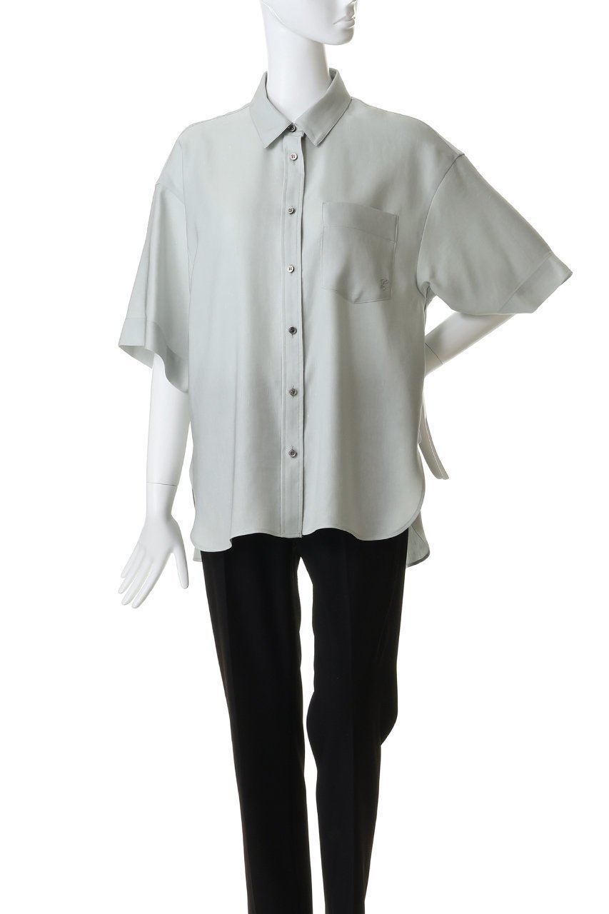 【エブール/ebure】のリネンアセテート 半袖シャツ 人気、トレンドファッション・服の通販 founy(ファニー) ファッション Fashion レディースファッション Fashion for Women トップス・カットソー Cut & Sew Tops シャツ・ブラウス・オフィスカジュアル Elegant Blouses & Button-Ups おすすめ Recommended / Our Picks サテン Satin, Glossy Fabric ショート Short, Short Length シンプル Simple, Minimal スリーブ Sleeve, Long Sleeve / Short Sleeve セットアップ Set-Up, Coordinated Outfit ボトム Bottoms, Lower Wear ポケット Pocket, Pocket Detail リネン Linen, Linen Fabric ワンポイント One Point, Statement Accent エレガント 上品 Elegant 半袖 Short Sleeve, Half Sleeve 夏 Summer 羽織 Haori, Light Jacket other-2|ID: prp329100004917787 ipo3291000000036877663