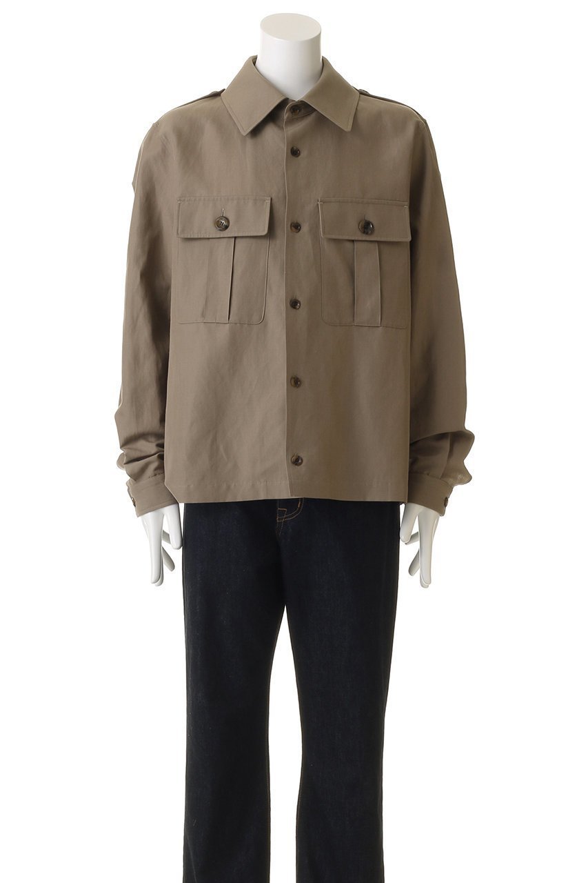 【ザ リラクス/THE RERACS / MEN】の【MEN】CPO カーディガンブラウス 人気、トレンドファッション・服の通販 founy(ファニー) 　ファッション　Fashion　メンズファッション　Fashion for Men　カーディガン　Cardigan, Knitwear　ジャケット　Jacket, Outerwear　スリーブ　Sleeve, Long Sleeve / Short Sleeve　フラップ　Flap, Flap Pocket　ポケット　Pocket, Pocket Detail　モダン　Modern, Contemporary　ロング　Long, Long-Length　other-2|ID: prp329100004917796 ipo3291000000036877784