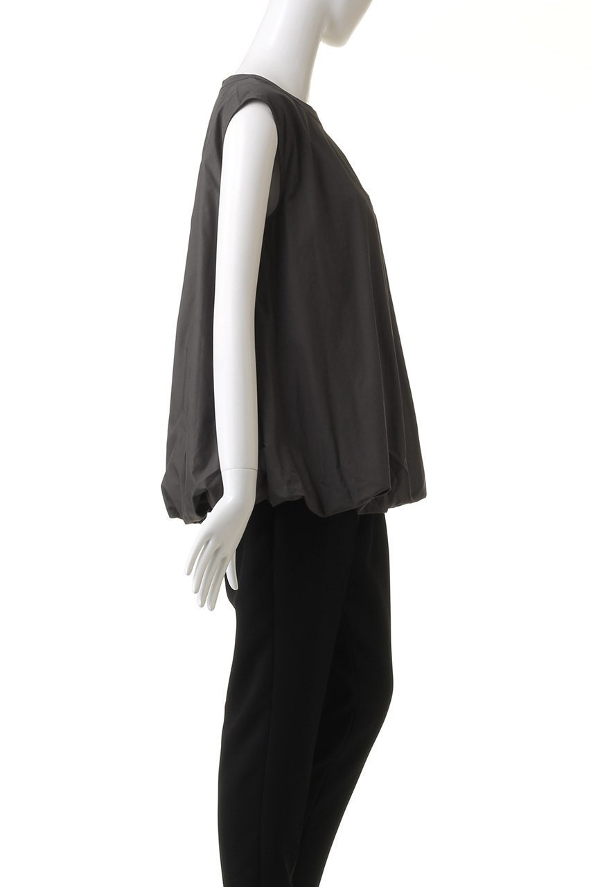 【エリオポール/heliopole】のバルーンヘムブラウス 人気、トレンドファッション・服の通販 founy(ファニー) 　ファッション　Fashion　レディースファッション　Fashion for Women　トップス・カットソー　Cut & Sew Tops　キャミソール&ノースリーブ　Camisoles & Sleeveless Tops　シャツ・ブラウス・オフィスカジュアル　Elegant Blouses & Button-Ups　シンプル　Simple, Minimal　スリーブ　Sleeve, Long Sleeve / Short Sleeve　トレンド　Trend, Trending Now　ノースリーブ　Sleeveless, No-Sleeve　フェミニン　Feminine, Girly　フレア　Flare, Flared　フレンチ　French, French Style　other-3|ID: prp329100004917802 ipo3291000000036877896