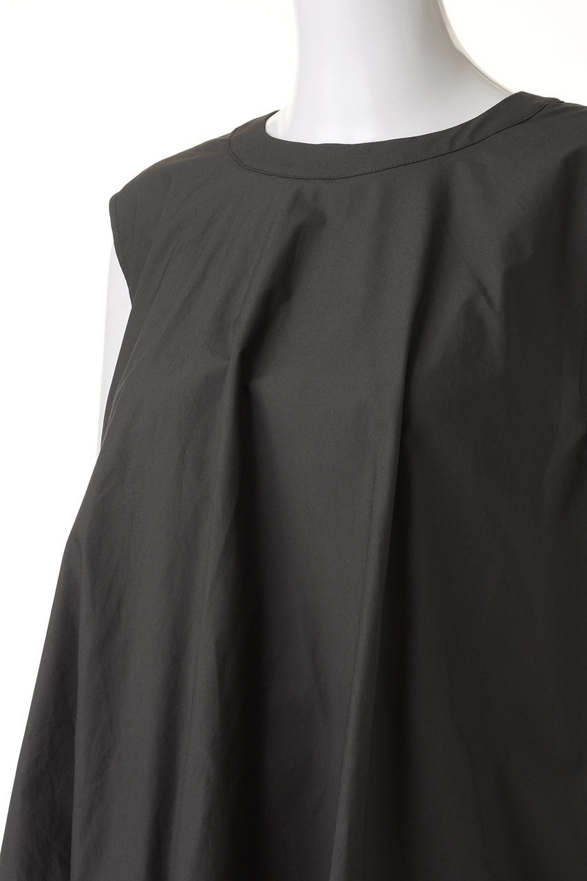 【エリオポール/heliopole】のバルーンヘムブラウス 人気、トレンドファッション・服の通販 founy(ファニー) 　ファッション　Fashion　レディースファッション　Fashion for Women　トップス・カットソー　Cut & Sew Tops　キャミソール&ノースリーブ　Camisoles & Sleeveless Tops　シャツ・ブラウス・オフィスカジュアル　Elegant Blouses & Button-Ups　シンプル　Simple, Minimal　スリーブ　Sleeve, Long Sleeve / Short Sleeve　トレンド　Trend, Trending Now　ノースリーブ　Sleeveless, No-Sleeve　フェミニン　Feminine, Girly　フレア　Flare, Flared　フレンチ　French, French Style　other-5|ID: prp329100004917802 ipo3291000000036877898