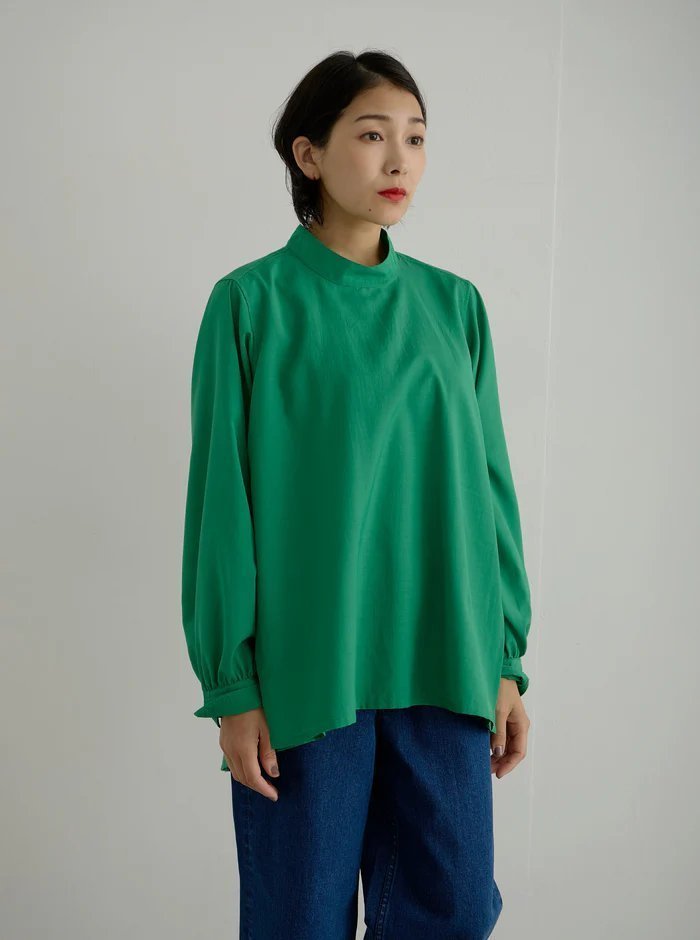 【レリル/lelill】の【日本製】WIND THROUGH ブラウス 人気、トレンドファッション・服の通販 founy(ファニー) 　ファッション　Fashion　レディースファッション　Fashion for Women　トップス・カットソー　Cut & Sew Tops　シャツ・ブラウス・オフィスカジュアル　Elegant Blouses & Button-Ups　スリーブ　Sleeve, Long Sleeve / Short Sleeve　タフタ　Taffeta, Structured Fabric　ロング　Long, Long-Length　日本製　Made In Japan　秋　Autumn　other-3|ID: prp329100004917816 ipo3291000000036878090