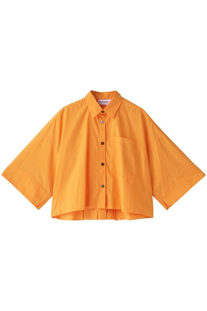 【ナゴンスタンス/nagonstans】のCOタイプライター クロップド 3/4 SH/シャツ インテリア・キッズ・メンズ・レディースファッション・服の通販 founy(ファウニー) https://founy.com/ ファッション Fashion レディースファッション Fashion for Women トップス・カットソー Cut & Sew Tops シャツ・ブラウス・オフィスカジュアル Elegant Blouses & Button-Ups クロップド Cropped, Short Length スリーブ Sleeve, Long Sleeve / Short Sleeve タイプライター Typewriter Fabric, Crisp Cotton バランス Balance, Style Balance ボックス Boxy, Box Shape ロング Long, Long-Length ワイド Wide, Wide Fit |ID: prp329100004917827 ipo3291000000036878236