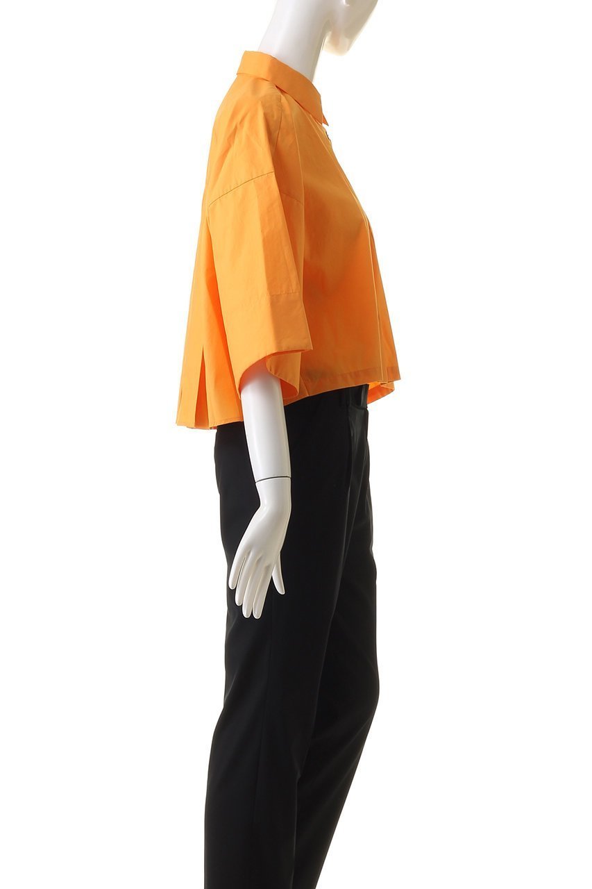 【ナゴンスタンス/nagonstans】のCOタイプライター クロップド 3/4 SH/シャツ 人気、トレンドファッション・服の通販 founy(ファニー) 　ファッション　Fashion　レディースファッション　Fashion for Women　トップス・カットソー　Cut & Sew Tops　シャツ・ブラウス・オフィスカジュアル　Elegant Blouses & Button-Ups　クロップド　Cropped, Short Length　スリーブ　Sleeve, Long Sleeve / Short Sleeve　タイプライター　Typewriter Fabric, Crisp Cotton　バランス　Balance, Style Balance　ボックス　Boxy, Box Shape　ロング　Long, Long-Length　ワイド　Wide, Wide Fit　other-3|ID: prp329100004917827 ipo3291000000036878239