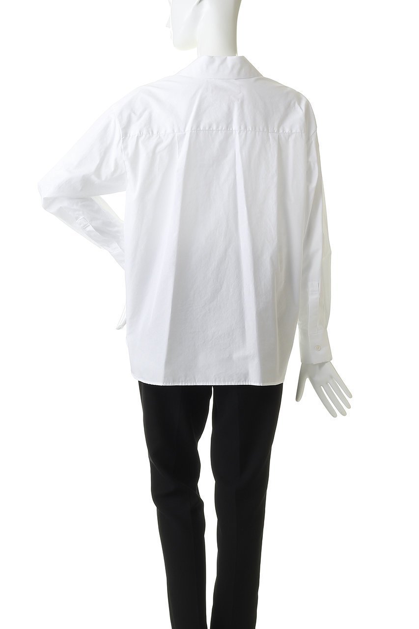 【マルティニーク/martinique】の【l heritage martinique】コットンポプリンシャツ 人気、トレンドファッション・服の通販 founy(ファニー) 　ファッション　Fashion　レディースファッション　Fashion for Women　トップス・カットソー　Cut & Sew Tops　シャツ・ブラウス・オフィスカジュアル　Elegant Blouses & Button-Ups　おすすめ　Recommended / Our Picks　シンプル　Simple, Minimal　スリーブ　Sleeve, Long Sleeve / Short Sleeve　バランス　Balance, Style Balance　フィット　Fit, Slim Fit　ベーシック　Basic, Essential　ボトム　Bottoms, Lower Wear　リラックス　Relax, Relaxed Fit　ロング　Long, Long-Length　再入荷　Restock / Back in Stock　定番　Standard, Basic Item　other-4|ID: prp329100004917836 ipo3291000000036878439