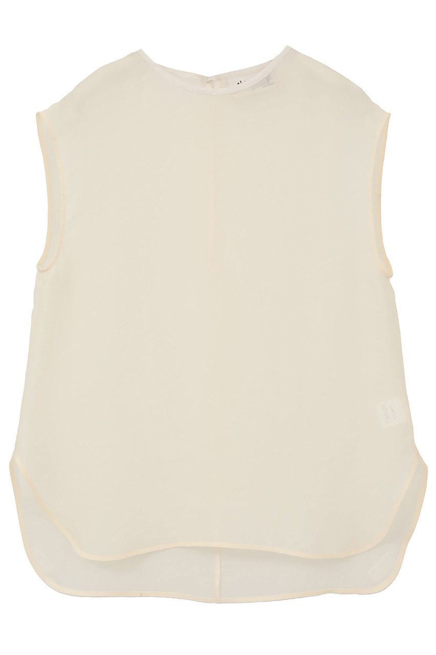 【マルティニーク/martinique】の【l heritage martinique】キュプラオーガンジースリーブレストップ 人気、トレンドファッション・服の通販 founy(ファニー) ファッション Fashion レディースファッション Fashion for Women トップス・カットソー Cut & Sew Tops キャミソール&ノースリーブ Camisoles & Sleeveless Tops シャツ・ブラウス・オフィスカジュアル Elegant Blouses & Button-Ups おすすめ Recommended / Our Picks ウォッシャブル Machine Washable オーガンジー Organza Fabric キュプラ Cupro, Eco Fabric ノースリーブ Sleeveless, No-Sleeve ボトム Bottoms, Lower Wear モダン Modern, Contemporary other-1|ID: prp329100004917837 ipo3291000000036878441