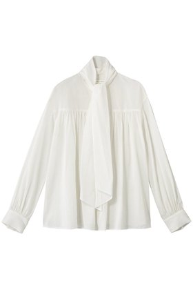 【マルティニーク/martinique】のギャザーボウタイブラウス 人気、トレンドファッション・服の通販 founy(ファニー) ファッション Fashion レディースファッション Fashion for Women トップス・カットソー Cut & Sew Tops シャツ・ブラウス・オフィスカジュアル Elegant Blouses & Button-Ups なめらか Smooth, Silky Texture ギャザー Gathered, Ruffled スリーブ Sleeve, Long Sleeve / Short Sleeve フェミニン Feminine, Girly ロング Long, Long-Length |ID:prp329100004917840