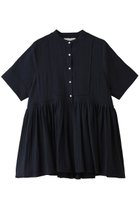 【マリリンムーン/MARILYN MOON】のブザムチュニックシアーシャツ 人気、トレンドファッション・服の通販 founy(ファニー) ファッション Fashion レディースファッション Fashion for Women トップス・カットソー Cut & Sew Tops シャツ・ブラウス・オフィスカジュアル Elegant Blouses & Button-Ups おすすめ Recommended / Our Picks ギャザー Gathered, Ruffled シアー Sheer, See-Through シャーリング Shirring, Ruched ショート Short, Short Length スリーブ Sleeve, Long Sleeve / Short Sleeve デニム Denim, Jeans Material ボトム Bottoms, Lower Wear ビジネス 仕事 通勤 Business / Work / Commuting 夏 Summer thumbnail ネイビー|ID: prp329100004917841 ipo3291000000036878491