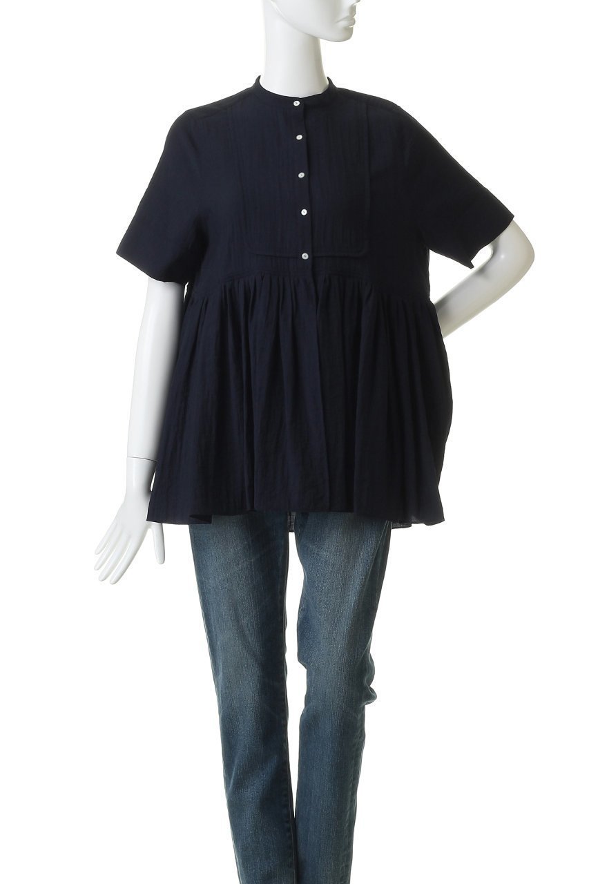 【マリリンムーン/MARILYN MOON】のブザムチュニックシアーシャツ 人気、トレンドファッション・服の通販 founy(ファニー) ファッション Fashion レディースファッション Fashion for Women トップス・カットソー Cut & Sew Tops シャツ・ブラウス・オフィスカジュアル Elegant Blouses & Button-Ups おすすめ Recommended / Our Picks ギャザー Gathered, Ruffled シアー Sheer, See-Through シャーリング Shirring, Ruched ショート Short, Short Length スリーブ Sleeve, Long Sleeve / Short Sleeve デニム Denim, Jeans Material ボトム Bottoms, Lower Wear ビジネス 仕事 通勤 Business / Work / Commuting 夏 Summer other-2|ID: prp329100004917841 ipo3291000000036878492