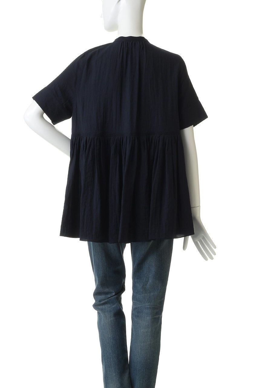 【マリリンムーン/MARILYN MOON】のブザムチュニックシアーシャツ 人気、トレンドファッション・服の通販 founy(ファニー) ファッション Fashion レディースファッション Fashion for Women トップス・カットソー Cut & Sew Tops シャツ・ブラウス・オフィスカジュアル Elegant Blouses & Button-Ups おすすめ Recommended / Our Picks ギャザー Gathered, Ruffled シアー Sheer, See-Through シャーリング Shirring, Ruched ショート Short, Short Length スリーブ Sleeve, Long Sleeve / Short Sleeve デニム Denim, Jeans Material ボトム Bottoms, Lower Wear ビジネス 仕事 通勤 Business / Work / Commuting 夏 Summer other-4|ID: prp329100004917841 ipo3291000000036878494