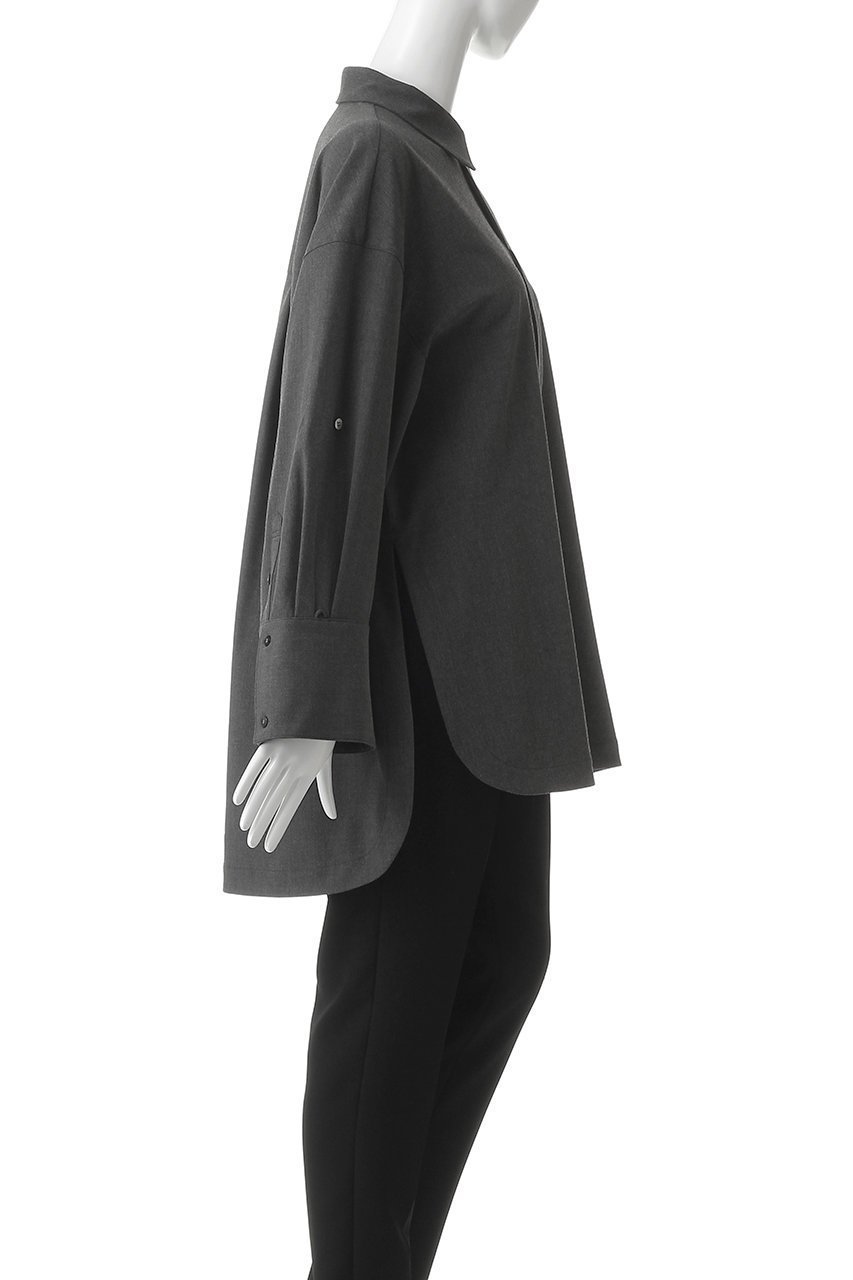 【アンクレイヴ/uncrave】のTRツイル BIGシャツ 人気、トレンドファッション・服の通販 founy(ファニー) ファッション Fashion レディースファッション Fashion for Women トップス・カットソー Cut & Sew Tops シャツ・ブラウス・オフィスカジュアル Elegant Blouses & Button-Ups カフス Cuff Design スリーブ Sleeve, Long Sleeve / Short Sleeve チュニック Tunic, Long Top ツイル Twist, Twisted Detail なめらか Smooth, Silky Texture ループ Loop, Loop Knit ロング Long, Long-Length おすすめ Recommended / Our Picks other-3|ID: prp329100004917844 ipo3291000000036878519