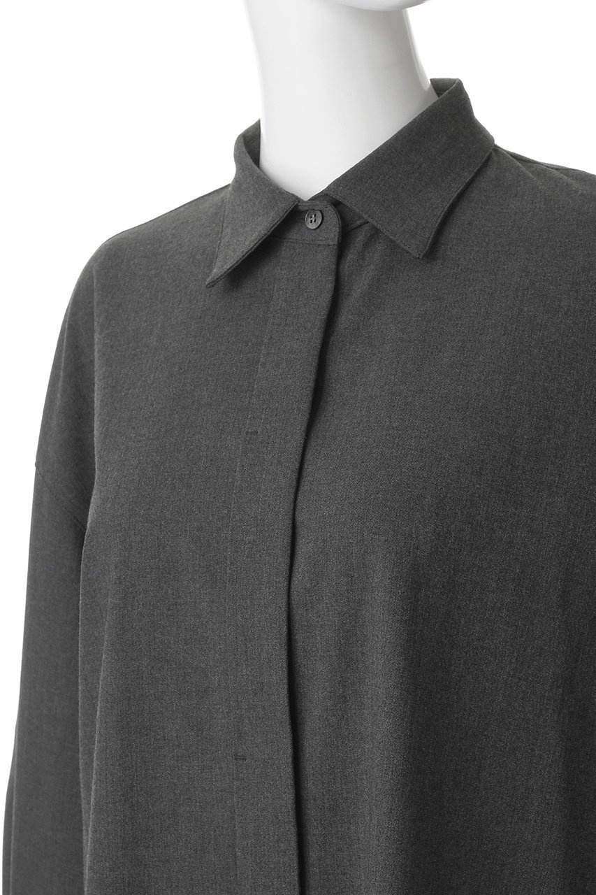 【アンクレイヴ/uncrave】のTRツイル BIGシャツ 人気、トレンドファッション・服の通販 founy(ファニー) ファッション Fashion レディースファッション Fashion for Women トップス・カットソー Cut & Sew Tops シャツ・ブラウス・オフィスカジュアル Elegant Blouses & Button-Ups カフス Cuff Design スリーブ Sleeve, Long Sleeve / Short Sleeve チュニック Tunic, Long Top ツイル Twist, Twisted Detail なめらか Smooth, Silky Texture ループ Loop, Loop Knit ロング Long, Long-Length おすすめ Recommended / Our Picks other-5|ID: prp329100004917844 ipo3291000000036878521