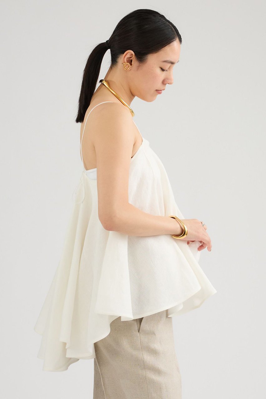 【カオス/Chaos】のパルマキャミ 人気、トレンドファッション・服の通販 founy(ファニー) ファッション Fashion レディースファッション Fashion for Women トップス・カットソー Cut & Sew Tops キャミソール&ノースリーブ Camisoles & Sleeveless Tops シャツ・ブラウス・オフィスカジュアル Elegant Blouses & Button-Ups インナー Innerwear ジャケット Jacket, Outerwear タンク Tank Top, Sleeveless Top ドレープ Drape, Draping Fabric ノースリーブ Sleeveless, No-Sleeve フリル Frill, Ruffle フレア Flare, Flared フレンチ French, French Style フロント Front, Front Design モダン Modern, Contemporary リネン Linen, Linen Fabric おすすめ Recommended / Our Picks other-3|ID: prp329100004917852 ipo3291000000036878593