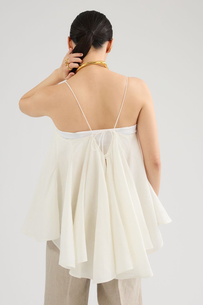 【カオス/Chaos】のパルマキャミ 人気、トレンドファッション・服の通販 founy(ファニー) ファッション Fashion レディースファッション Fashion for Women トップス・カットソー Cut & Sew Tops キャミソール&ノースリーブ Camisoles & Sleeveless Tops シャツ・ブラウス・オフィスカジュアル Elegant Blouses & Button-Ups インナー Innerwear ジャケット Jacket, Outerwear タンク Tank Top, Sleeveless Top ドレープ Drape, Draping Fabric ノースリーブ Sleeveless, No-Sleeve フリル Frill, Ruffle フレア Flare, Flared フレンチ French, French Style フロント Front, Front Design モダン Modern, Contemporary リネン Linen, Linen Fabric おすすめ Recommended / Our Picks other-4|ID: prp329100004917852 ipo3291000000036878594