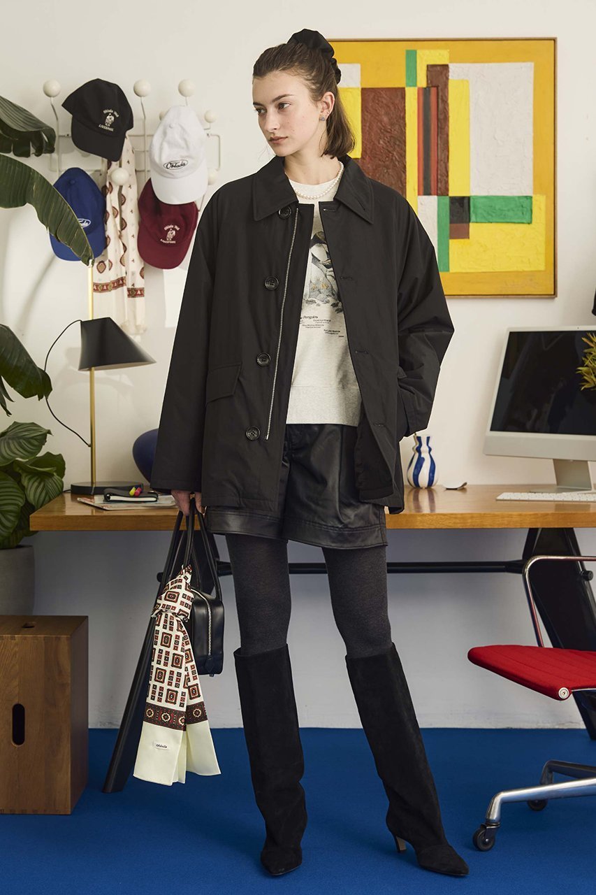 【オブラダ/Oblada】のFEATHER コートミニ 人気、トレンドファッション・服の通販 founy(ファニー) 　ファッション　Fashion　レディースファッション　Fashion for Women　アウター　Coat / Outerwear Collection　コート・ロングコート・ピーコート　Long Coats, Peacoats & More　ショート　Short, Short Length　スリーブ　Sleeve, Long Sleeve / Short Sleeve　フレア　Flare, Flared　ボトム　Bottoms, Lower Wear　ポケット　Pocket, Pocket Detail　ワイド　Wide, Wide Fit　other-7|ID: prp329100004917856 ipo3291000000036878647