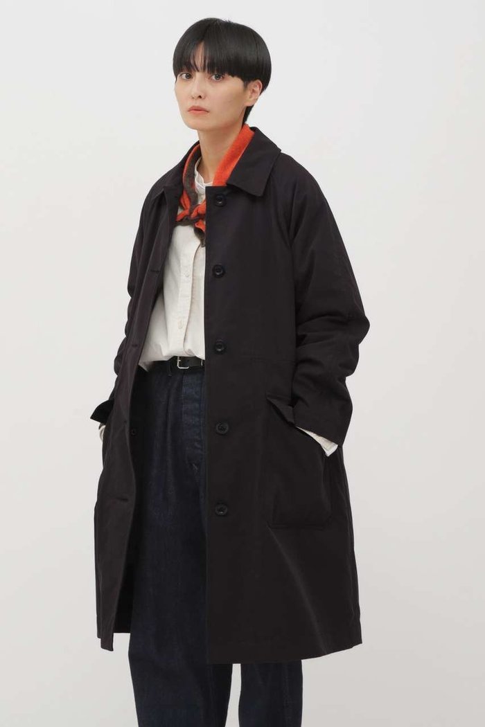 【マーガレットハウエル/MARGARET HOWELL】のWORN COTTON NYLON COAT インテリア・キッズ・メンズ・レディースファッション・服の通販 founy(ファニー) https://founy.com/ ファッション Fashion レディースファッション Fashion for Women アウター Coat / Outerwear Collection コート・ロングコート・ピーコート Long Coats, Peacoats & More フラップ Flap, Flap Pocket ポケット Pocket, Pocket Detail ロング Long, Long-Length ワーク Workwear, Utility Style |ID: prp329100004917860 ipo3291000000036878692