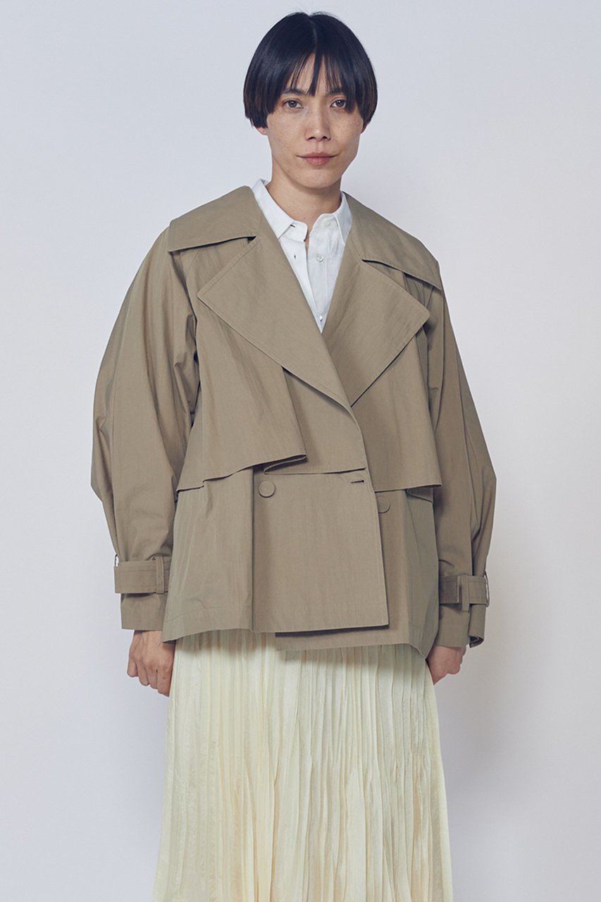 【プルミエ アロンディスモン/1er Arrondissement】のナイロンコート 人気、トレンドファッション・服の通販 founy(ファニー) ファッション Fashion レディースファッション Fashion for Women アウター Coat / Outerwear Collection コート・ロングコート・ピーコート Long Coats, Peacoats & More ショート Short, Short Length タンブラー Tumbler, Travel Mug トレンチ Trench, Trench Coat フォルム Silhouette, Form 再入荷 Restock / Back in Stock other-1|ID: prp329100004917871 ipo3291000000036878833