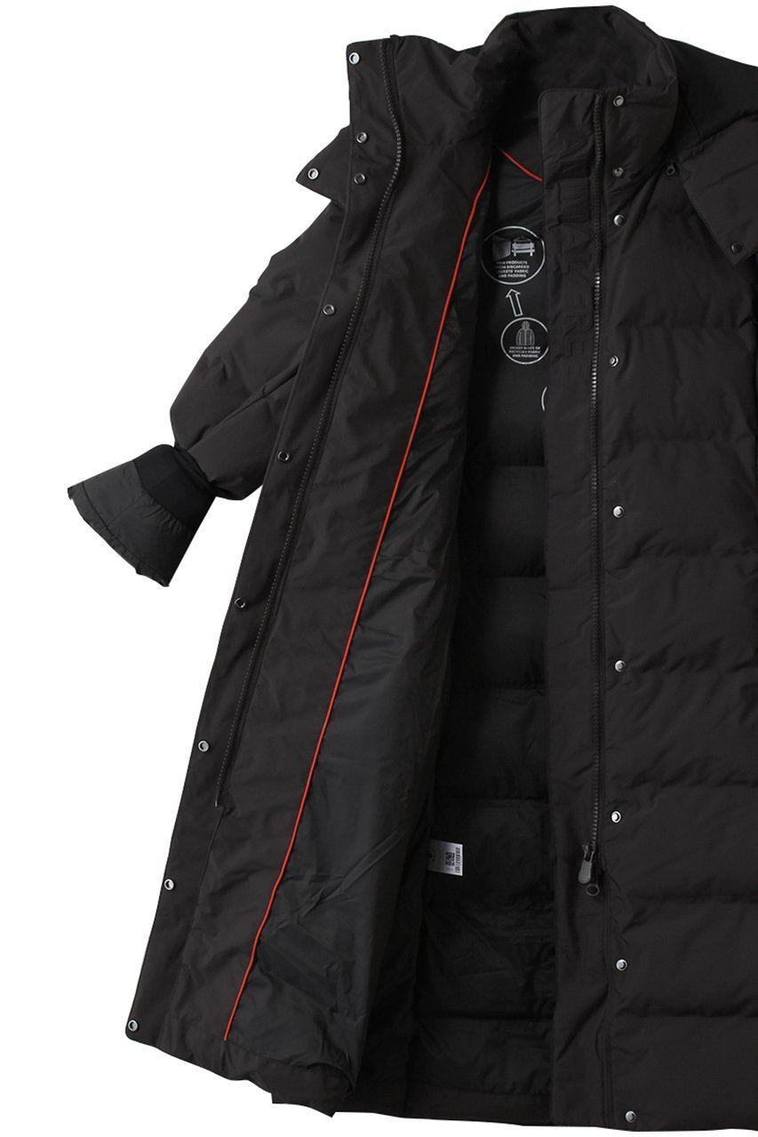 【セーブ ザ ダック/SAVE THE DUCK】のHELSINKI P42417W LEAF/スタンドカラーロングコート 人気、トレンドファッション・服の通販 founy(ファニー) 　ファッション　Fashion　レディースファッション　Fashion for Women　アウター　Coat / Outerwear Collection　コート・ロングコート・ピーコート　Long Coats, Peacoats & More　スタンド　Stand Collar, Upright Stand　ロング　Long, Long-Length　other-6|ID: prp329100004917878 ipo3291000000036878958