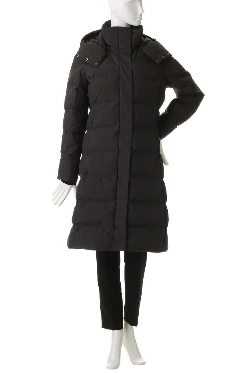 【セーブ ザ ダック/SAVE THE DUCK】のHELSINKI P42417W LEAF/スタンドカラーロングコート 人気、トレンドファッション・服の通販 founy(ファニー) 　ファッション　Fashion　レディースファッション　Fashion for Women　アウター　Coat / Outerwear Collection　コート・ロングコート・ピーコート　Long Coats, Peacoats & More　スタンド　Stand Collar, Upright Stand　ロング　Long, Long-Length　other-7|ID: prp329100004917878 ipo3291000000036878959