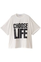 【キャサリンハムネット/KATHARINE HAMNETT LONDON】の【UNISEX】スローガンビッグTシャツ ホワイト|ID: prp329100004917888 ipo3291000000036879246